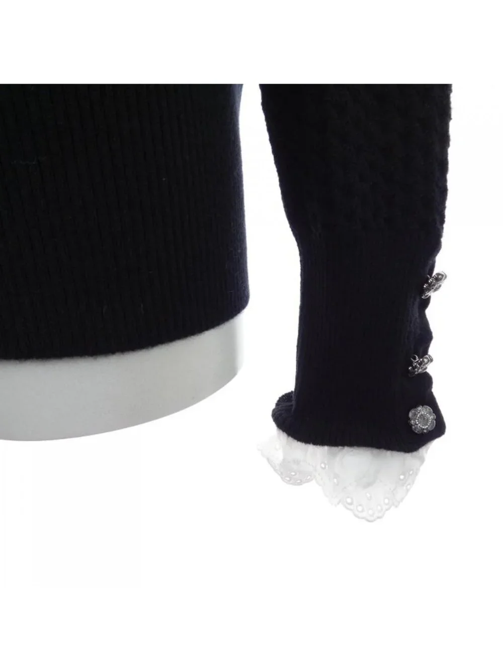 Chanel Knit Sweater Black